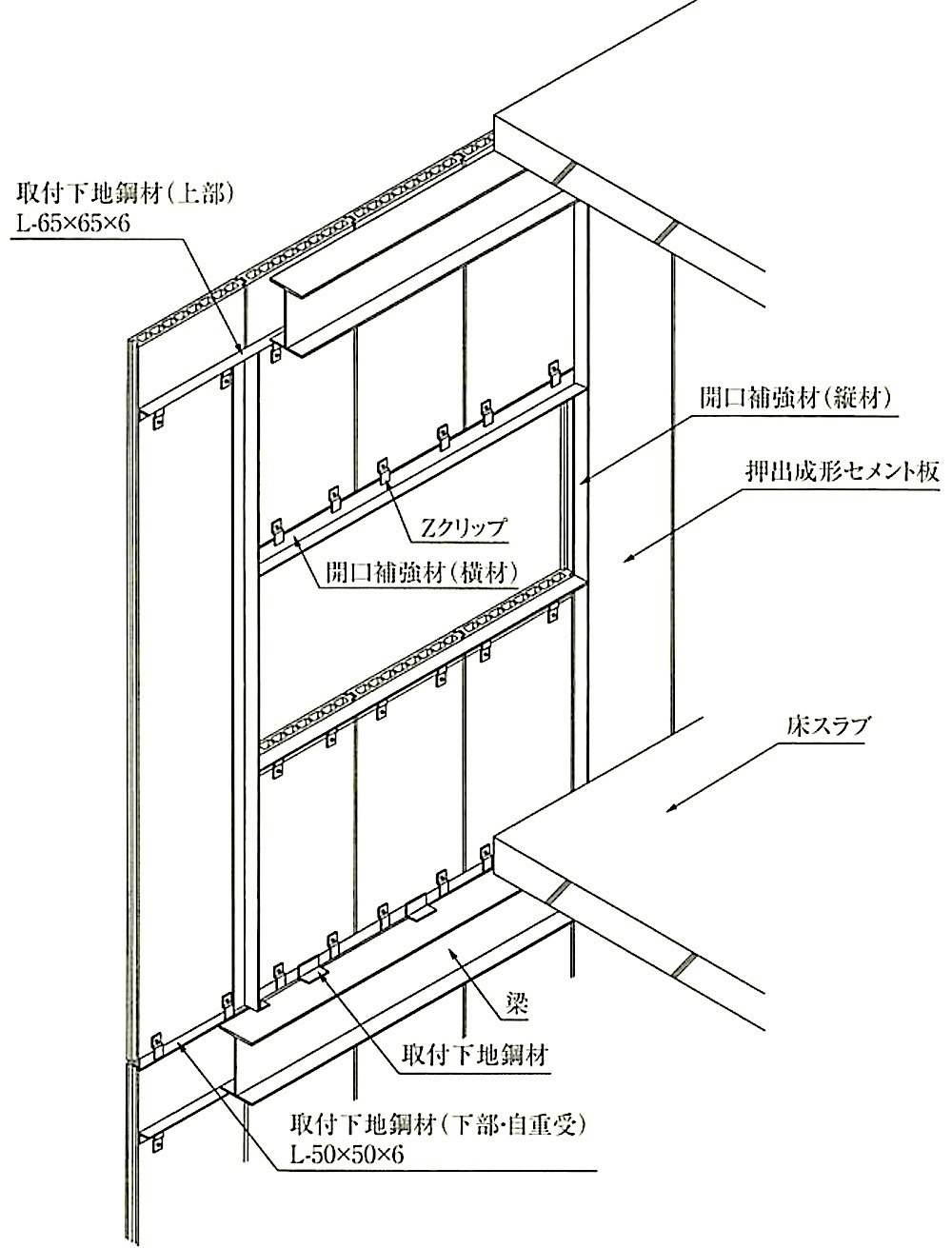 図8.5.3_縦張り工法(ロッキング方式)の取付け例(その1）姿図.jpeg