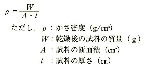 耐火被覆のかさ密度の式.jpeg